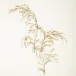 S/2 Weeping Willow Wall Decor Gold Leaf (Set of 2 )