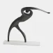 Backswing Abstract Bronze Sculpture