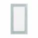 Bicolore White/Seamist Bath Rug