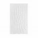 Linea White Bath Rug