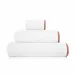 Portobello White/Terracotta XL Hand Towel 20" x 39"