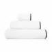 Portobello White/Storm Bath Towels