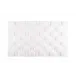 Aura White Bath Rug