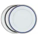 Symphonie Blue/Gold Large Dinner Plate 28 Cm