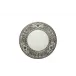 Matignon White/Platinum Dessert Plate 22 Cm (Special Order)