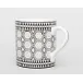 Martyn Lawrence Bullard Hollywood Grey/Platinum Mug 11.5 Cm 27 Cl