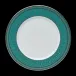 Tiara Peacock Blue/Platinum Large Dinner Plate 28 Cm (Special Order)