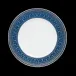 Tiara Prussian Blue/Platinum Large Dinner Plate 28 Cm (Special Order)