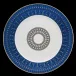 Tiara Prussian Blue/Platinum Charger/Presentation Plate 31 Cm (Special Order)