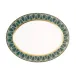 Rêves Du Nil Vert Or Oval Platter