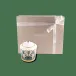 Reves Du Nil Green/Gold Sugar Box Diam 8.5 Cm, H: 11.5 Cm, 25 Cl