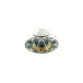 Rêves Du Nil Vert Or Coffee Cup And Saucer