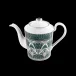 Reves Du Nil Green/Platinum Teapot