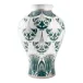 Rêves Du Nil Vert Platine Vase Extra Large