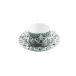 Rêves Du Nil Vert Platine Teacup And Saucer