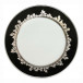 Feuille de Platine Black/Platinum Cappuccino Cup & Saucer 17.2 Cm 28 Cl (Special Order)