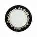 Feuille de Platine Black/Platinum Bread And Butter Plate 16.2 Cm (Special Order)