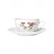 Fleurs D’Auteuil Cappuccino Cup And Saucer
