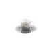 Romane Gris Coffee Cup And Saucer