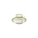 Vieux Paris Vert Coffee Cup And Saucer