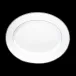 Orsay White/Platinum Oval Dish