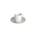 Infini Platine Coffee Cup And Saucer