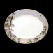 Zuber Le Bresil Mix/Gold Oval Dish