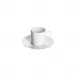 Infini Blanc Coffee Cup And Saucer