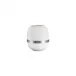 Infini Silver Band Candle Holder Medium