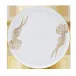 Ocean Blue/Gold Tart Platter 31.5 Cm