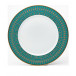 Tiara Peacock Blue/Gold Pickle Dish 23 Cm (Special Order)
