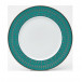 Tiara Peacock Blue/Platinum Vegetable Dish 23.6 Cm 37 Cl (Special Order)