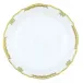 Princess Victoria Green Scalloped Dinner Bowl 8 in D X 2 in H