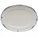 Princess Victoria Blue Platter 15 in L X 11.5 in W