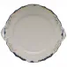 Princess Victoria Blue Chop Plate With Handles 12 in D