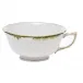 Princess Victoria Dark Green Tea Cup 8 Oz