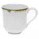 Princess Victoria Dark Green Mug 10 Oz 3.5 in H