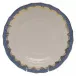 Fish Scale Blue Dessert Plate 8.25 in D