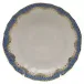 Fish Scale Blue Canton Saucer 5.5 in D