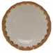 Fish Scale Rust Dessert Plate 8.25 in D