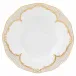 Golden Elegance Gold Rim Soup Plate 8 in D