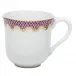 Fish Scale Pink Mug 10 Oz 3.5 in H