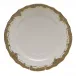 Fish Scale Brown Service Plate 11 in D