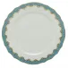 Fish Scale Turquoise Service Plate 11 in D