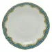 Fish Scale Turquoise Canton Saucer 5.5 in D