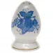 Chinese Bouquet Blue Salt Shaker Multi Hole 2.5 in H