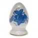 Chinese Bouquet Blue Pepper Shaker Single Hole 2.5 in H