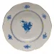 Chinese Bouquet Blue Rim Soup Plate 8 in D