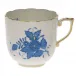 Chinese Bouquet Blue Mocha Cup 4 Oz