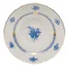 Chinese Bouquet Blue Dessert Plate 8.25 in D